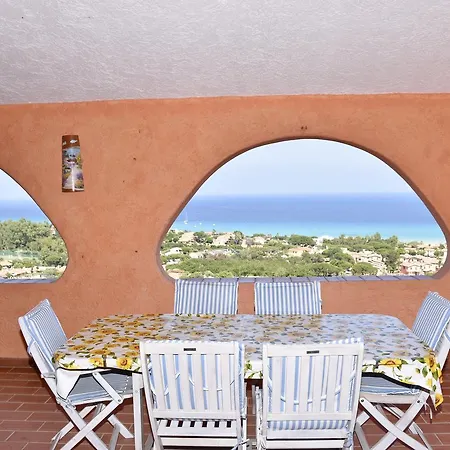 Tatil Evi Panoramica Vista Mare Costa Rei 3 Da Letto *