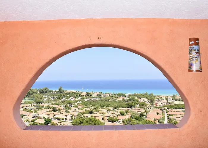 Panoramica Vista Mare Costa Rei 3 Da Letto Nyaraló *